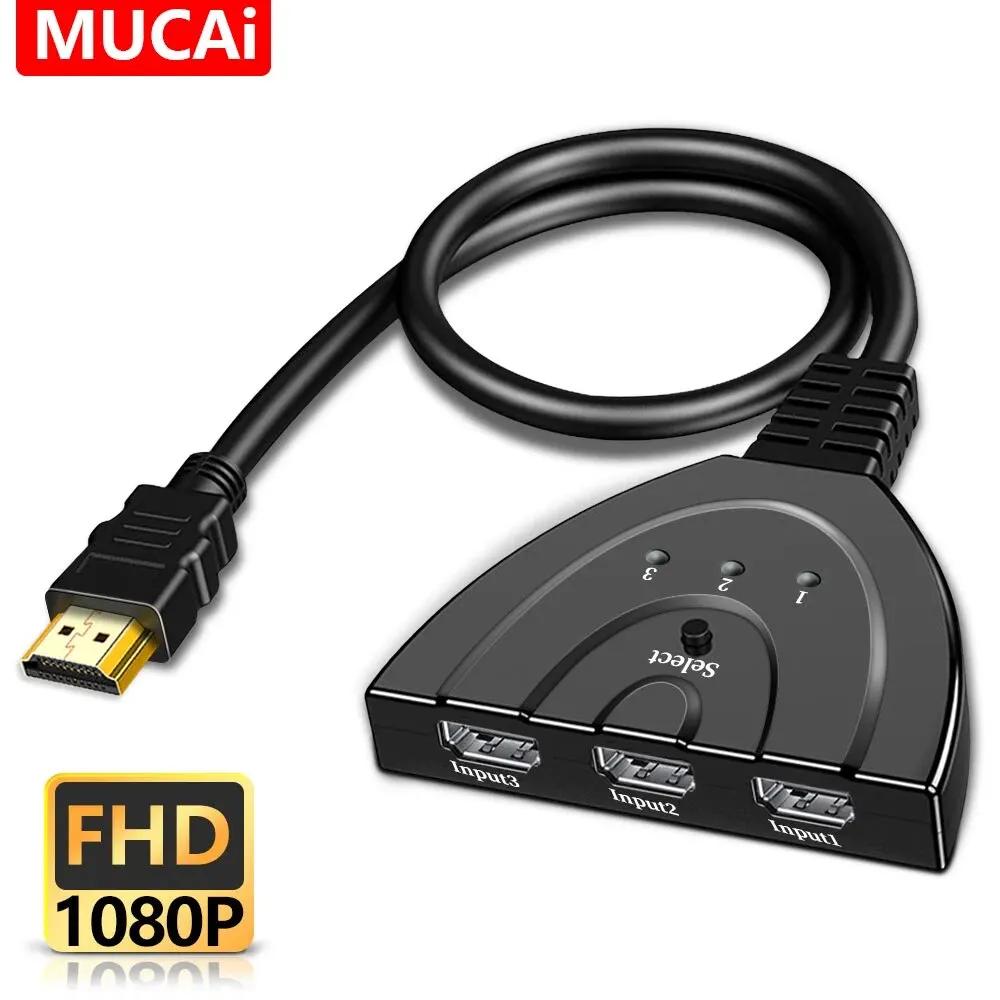 HDMI ȣȯ ġ KVM ø, DVD HDTV Xbox PS3 PS4 , 3D 3 Է 1 , ̴ 3 Ʈ  ó , 1080P